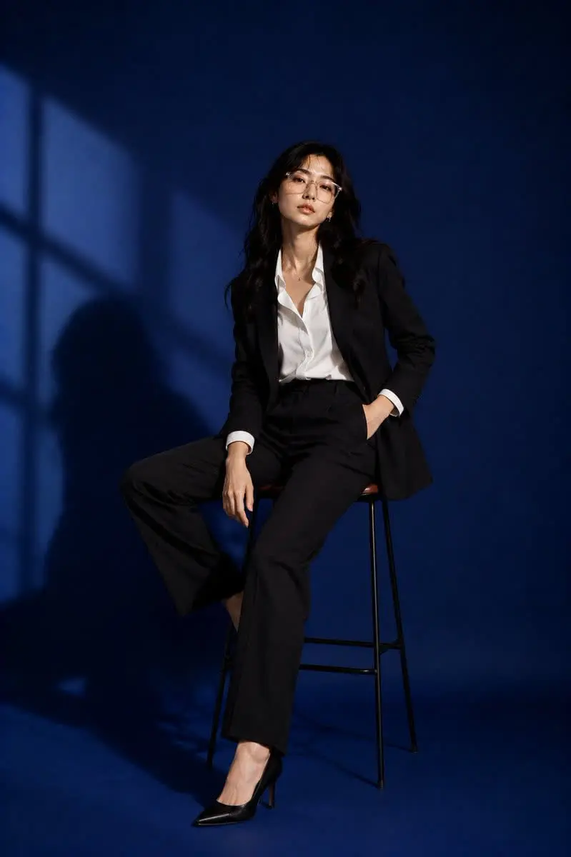Cobalt Blue Fashion Shot