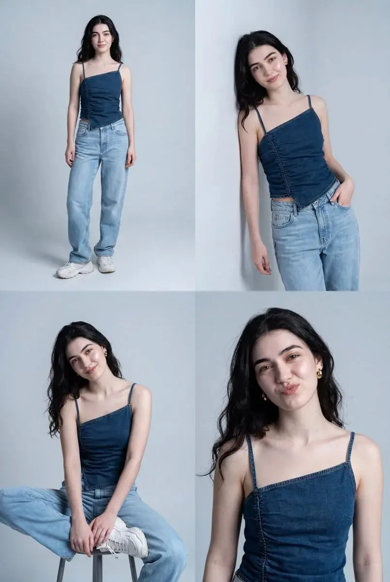 Denim Lookbook Portraits
