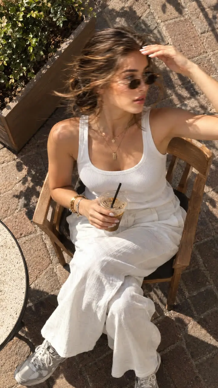 Candid Cafe Motion Shot